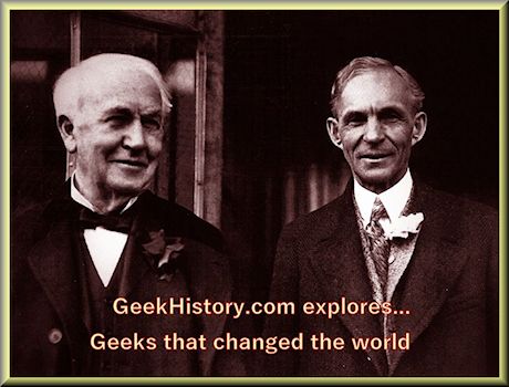 Even if geeks Henry Ford and lifelong friend Thomas Edison invented nothing their innovations changed everything