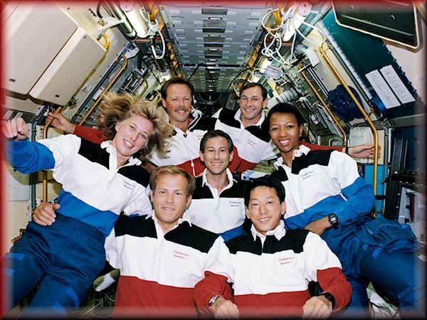 Japanese  Spacelab with first African-American woman astronaut